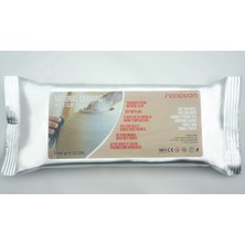 Renovon Seramik Kil Hamuru, Beyaz 1000 Gr(1 Kg) Fırınlamaya Gerek Olmayan Güzel Sanatlar Figür Heykel Modelleme Oyun ve Montessori Sınıfları Için Toksik Olmayan Doğal Kil