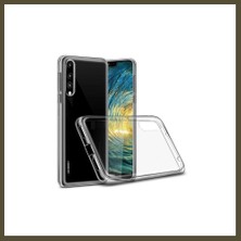 Northcity Huawei P30 Lite Kılıf Lüx Şeffaf Silikon Bx