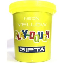 Gıpta Kids Tek Renk Oyun Hamuru Neon Sarı 140 Gr. K8436