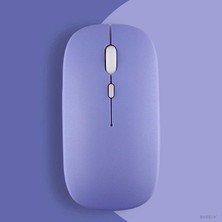 Xiaomi Tablet Ile Uyumlu Şarj Edilebilir Sessiz Mouse Bluetooth + 2.4Hz Wifi Kablosuz Mouse Fare L