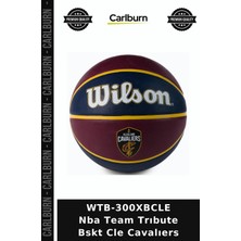 Carlburn Delux Serisi WTB-300XBCLE Nba Team Trıbute Bskt Cle Cavalıers Maçı Salon Topu