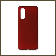 Northcity Find X2 Kılıf First Silikon - Bordo Bx