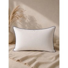 Biyeli Yastık Lacivert Seri 900GR Silikon Boncuk Elyaf Dolgulu 50X70CM