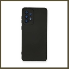 Northcity Samsung Galaxy A73 5g Kılıf Nano Içi Kadife Silikon - Siyah Bx