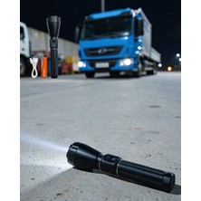 Stylmenplus Şarjlı El Feneri Güçlü LED 9000MAH UCZZZRT260FENER-3