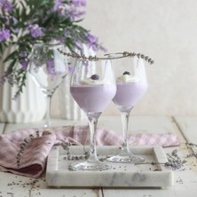 Lav Ella 6'lı Şarap Kadehi