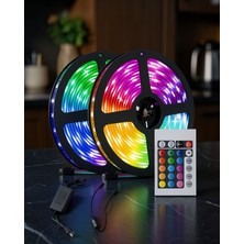 Stylmenplus Rgb Işıklı 10 Metre Şerit LED Kumandalı UUCZ10MŞERİTLED3-1