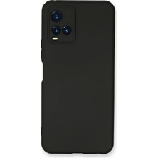 Muratech Newface Vivo Y21S Kılıf Nano Içi Kadife Silikon - Siyah