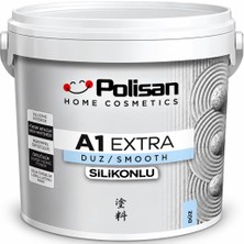 AvantajAl Polisan A1 Extra Silikonlu Düz Dış Cephe Boyası 15 Lt Kar Beyazı