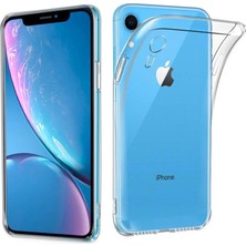 Stylmenplus Apple iPhone Xr Kılıf Lüx Şeffaf Silikon