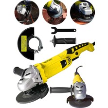 Alman 3000 W 6 Kademe Devir Ayarli Sjs Metal Şanzıman Demir Metal Kesme Taşlama Makinesi 125 mm -