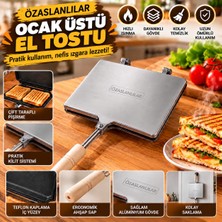 Özaslanlılar Ocak Üstü Teflonlu El Tostu