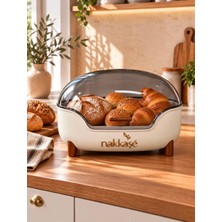 Nakkaşe Bread Premium Ekmek Kutusu & Çok Amaçlı Saklama Kutusu