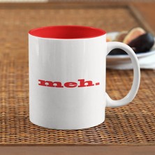 Harikapoli Slogan – Meh Içi Kırmızı Seramik Kupa