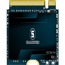Shark Speed S Sharkspeed M.2 2230 SSD 1 Tb Nvme Pcıe Gen 3.0 X4 30MM, Steam Deck Yüzeyi Için SSD Sabit Sürücü Dahili Katı Hal Sürücüsü Pro7+/prox/laptop3/laptop4/laptop Go(1tb, M.2 2230)