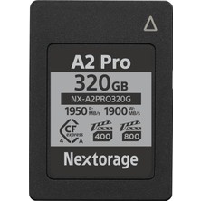 Nextorage Cfexpress Type A Kart 320 Gb, Vpg 800 Vpg 400, Japon Üretimi Hafıza Kartı, Sony/fujifilm Fotoğraf Makineleri Için, A2PRO NX-A2PRO320G