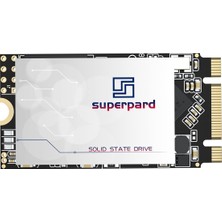 Superpard M.2 2242 128GB Dahili SSD Sabit Sürücü 42MM, Sata Iıı 6gb, 3D Nand, Ultrabook'lar, Dizüstü Bilgisayar ve Masaüstü Bilgisayarlar Için B+M Key Dahili Katı Hal Sürücüleri
