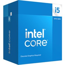 Intel Core I5-14400F Masaüstü Işlemci 10 Çekirdek (6 P-Çekirdek + 4 E-Çekirdek) 4,7 Ghz'e Kadar