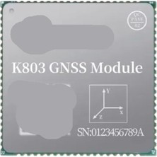 Qlymddsa K803 Gnss Yüksek Hassasiyetli Gps Tam Sistem Santimetre Düzeyinde Tam Bant Ataletsel Navigasyon Konumlandırma Modülü (K803 Tek Modül)