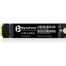 Bytefest SSD Sabit Disk 1 Tb Dahili Apple MacBook Air 2010-2011 Için A1369 (Emc 2392/2469) A1370 (Emc 2393/2471) (Macos Önceden Yüklenmiş)
