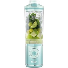 Ninja Blast Max Taşınabilir Blender/smoothie Maker, 570ML, Şarj Edilebilir, Karıştırma Kabı ve Sızdırmaz Kapak, 3 Fonksiyon, Smoothie'ler, Protein Shake'ler, Deniz Bardağı BC251EUMT