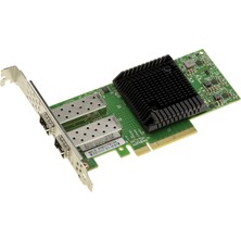 Network Kalea-Informatıque Pcıe 3.0 X8 Ethernet Lan Ağ Denetleyici Kartı 2 Port 25G SFP28, Broadcom Mellanox Connectx-4 Lx Yonga Setli