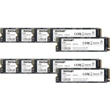 Patriot Memory Patriot P300 128 GB Dahili SSD - Nvme Pcıe Gen 3x4 - M.2 2280 - Katı Hal Sürücüsü 10'lu Paket - P300P128GM2810