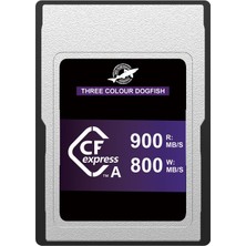 Dogfish Technology Dogfish 512 GB Cfexpress Type A Kart, 900 Mb/s'ye Kadar Okuma, Sony Alpha/fx Fotoğraf Makineleri Için 4K 8k Kayıt Hafıza Kartı