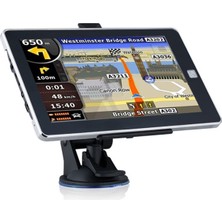 Dmete 7 Inç Araba Gps Navigasyon 25.6m 8gb 800.MHZ Kablolu Arka Görüş Kamerası ve Şemsiye Kamyon Navigatörü Ters Görünüm Park Etme Kolay Kurulum (Bluetooth Ile)