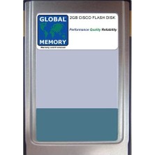 Global Memory 2 GB Flash Kart Bellek Cisco Taşıyıcı Yönlendirme Sistemleri 1, 2 & 3 (Crs-Flash-Disk-2g)