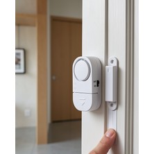 Tbl Dekor Kapı Pencere Alarmı 90 Db Sesli Manyetik Sensörlü UCZZZ7PİLLİKAPIALARMI-4