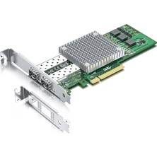 10GTEK 10 GB Pcı-E Nıc Ağ Kartı, Broadcom BCM57810S Yonga Seti, Çift Sfp+ Bağlantı Noktası, Pcı Express Ethernet Lan Adaptörü Desteği Windows Server/windows/linux/vmware