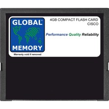 Global Memory Cisco 12000 Serisi Router Prp3 Için Global Memory 4 GB Kompakt Flash Kart Belleği (Gm-Cflash-Prp3 - 4 G)