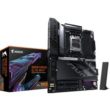 Gigabyte Gıgabyte B850 Aorus Elite Wıfı7 Amd Am5 Lga 1718 Anakart, Atx, Ddr5, 3x M.2, Pcıe 5.0, Usb-C, Wıfı7, 2.5gbe Lan, Ez-Latch, 5 Yıl Garanti