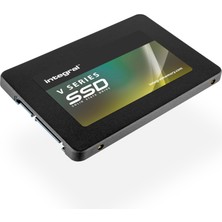 İntegral Integral V Serisi S 2,5" Sata Iıı 480 GB SSD (Katı Hal Sürücüsü) - Pc ve Dizüstü Bilgisayar Yükseltmeleri Için 540 Mb/s'ye Varan Okuma ve 500 Mb/s'ye Varan Yazma Hızlarına Ulaşın