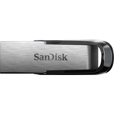 Sandisk Ultra Flair USB 3.0 Flash Sürücü 128 GB (Rescue Pro Yazılımı, Şifre Koruması, Sağlam, Ince Metal Gövde, 150 Mb/s Okuma, Usb-A) Siyah 10 Paket