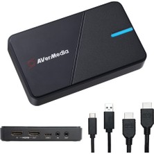 Avermedia HDMI Yakalama Kartı - Oyun, Video Yayını, Ps5, Xbox Series X/s, Xbox One, Ps4, Nintendo Switch, Windows, Mac, Hdr ve Vrr Desteği Için 4K Yakalama Kartı - GC551G2 Live Gamer Extreme 3