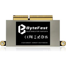 Bytefest 256 GB SSD Sabit Sürücü Dahili Apple MacBook Pro Retina 13" A1708 2016 2017 Emc 2978/3164 Dokunmatik Olmayan Çubuk M.2 Nvme Pcıe GEN3X4 (Macos Önceden Yüklenmiş) ile Uyumlu