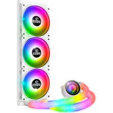 Empire Gaming Empıre Gamıng Guardian P-W360 Sıvı Soğutmalı Aıo Pc Gamer - Cpu Soğutma Sıvısı Argb 3 Pim 5V - 3 x 120 mm - Intel Lga 1700/1200/115X/1366/2066/2011, Amd Am5/am4 - Beyaz