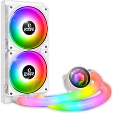 Empire Gaming Empıre Gamıng Guardian P-W360 Sıvı Soğutmalı Aıo Pc Gamer - Cpu Soğutma Sıvısı Argb 3 Pim 5V - 2 x 120 mm - Intel Lga 1700/1200/115X/1366/2066/2011, Amd Am5/am4 - Beyaz
