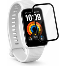 Nezih Case Xiaomi Smart Band 11 Active ile Uyumlu Pmma Güçlendirilmiş Kavisli Ultra Ince Pet Saat Ekran Koruyucu