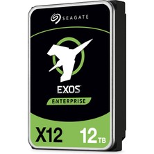 Seagate Exos Nearline Enterprise Sabit Disk, 12 Tb X-Class, Model No.: ST12000NM0007