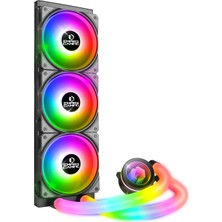 Empire Gaming Empıre Gamıng Guardian P-W360 Sıvı Soğutmalı Aıo Pc Gamer - Cpu Soğutma Sıvısı Argb 3 Pim 5V - 3 x 120 mm - Intel Lga 1700/1200/115X/1366/2066/2011, Amd Am5/am4 - Siyah