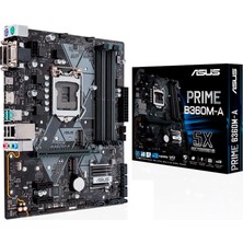 Asus Prime B360M-A Lga 1151 (Buckle H4) Intel B360 Micro Atx - Anakartlar (Ddr4-Sdram, Dımm, 2133.240.2666 Mhz, Çift, 64 Gb, Intel)