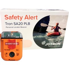 Osat Jotron Tron SA20 Plb Kişisel Takip Vericisi | Kompakt ve Hafif | Gps ve Galileo Gnss | 406 Mhz Tehlike Sinyali | Su Geçirmez | Solas Onayı | Ingiliz Kaydı Için Programlanmış