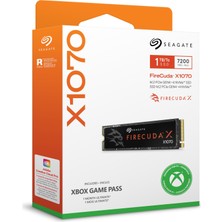 Seagate Firecuda X1070 1 Tb Dahili SSD - M.2 Pcıe Gen4 3D Qlc Nand Teknolojisi, Rescue Hizmeti (ZP1000GS3A001)