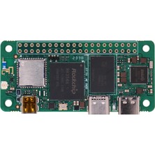 Radxa Zero 3W RK3566 4 Çekirdekli Işlemci Sbc, Gpu, Npu, 1080P Çıkışlı Hdmı, Tek Kart Bilgisayar (Radxa Zero, 3 W, 2 Gb, Gpıo'suz)