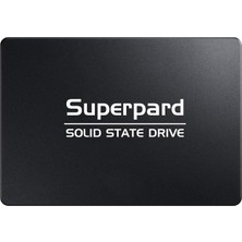 Superpard SSD 256 GB 2,5" Sata 3 (6 Gb/s), 3D Nand, Dizüstü Bilgisayarlar Için SSD Sabit Sürücü Dahili Katı Hal Sürücüsü, Masaüstü Bilgisayar