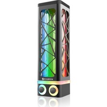 Raijintek Raıjıntek Antıla Pure R240B 5V Adreslenebilir Rgb LED Hazne, Pom ve Gerçek Cam, Kolay Montaj, Özel Sıvı Soğutma Için