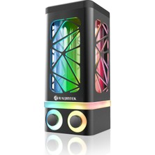 Raijintek Raıjıntek Antıla Pure R100B 5V Adreslenebilir Rgb LED Hazne, Pom ve Gerçek Cam, Kolay Montaj, Özel Sıvı Soğutma Için